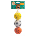 Dog Life 3 Floating Sports Balls Dog Toy